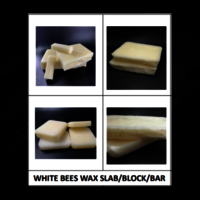 White Beeswax Slab - 100% Natural Organic Creamish White Wax, Unbleached & Filtered | Anti-inflammatory, Antibacterial, Antiviral Benefits