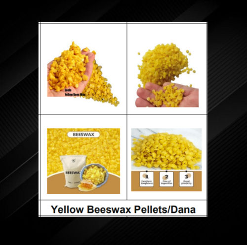 YELLOW BEESWAX PELLETS/DANA