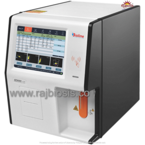 Bh-560 Bioline 5-Part Hematology Analyzer - Color: White And Grey