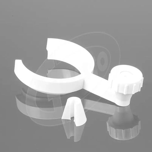 White Separatory Funnel Holder