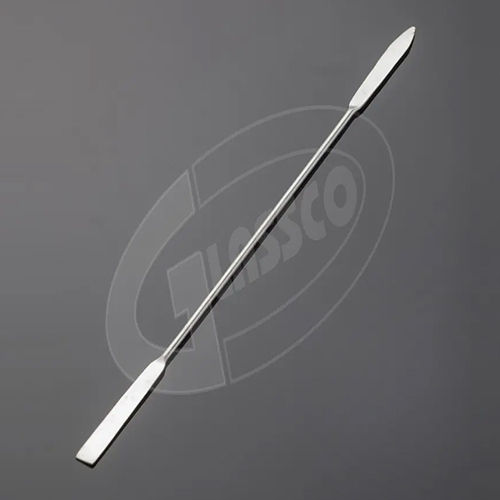 Spatula Double One End Tapered And One End Flat Flexible Type