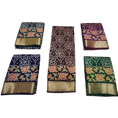 Festival Wear Khaddi Border Organza Saree