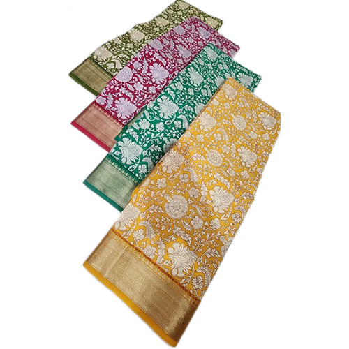 Floral Casual Wear Organza Saree