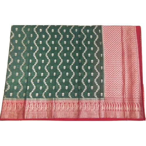 Multicolor Organza Border Warm Silk Saree