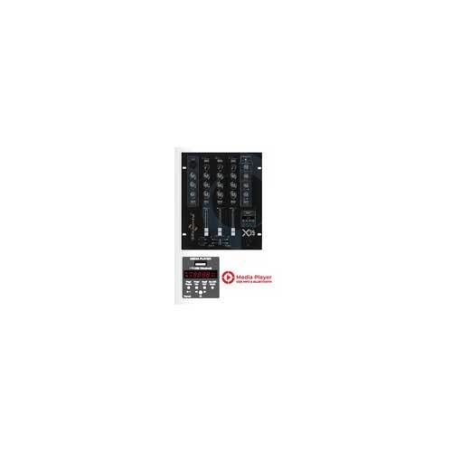 X35 4 Channel DJ Mixer With Media Player