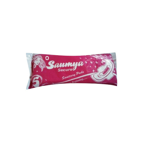 5 Pcs Sanitary Pads With Wings