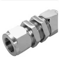 Bulkhead Union - Stainless Steel, 1 Inch | Gray Color, 1 Year Warranty