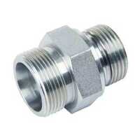 Hydraulic Hex Nipple - Color: Gray