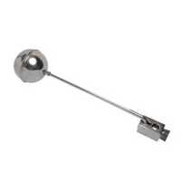 Stainless Steel Float Valve - Stainless Steel, Polished Surface Finish, Gray Color | 1 Year Warranty For Reliable Performance