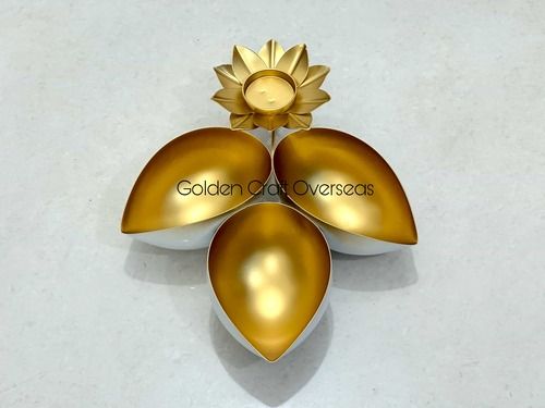 Dry Fruit Holders For Hamper - Color: Gold