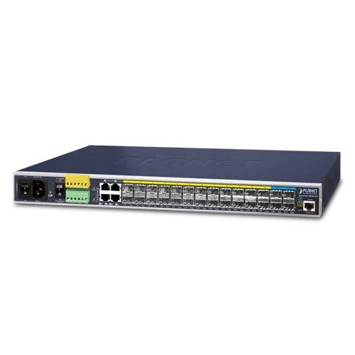 Black Planet Industrial Ethernet Switch Igs-6325-20s4c4x