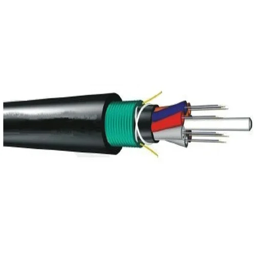 6 Core Single Mode Armored Fiber Optic Cable