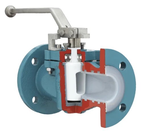 PTFE Lined Plug Valve