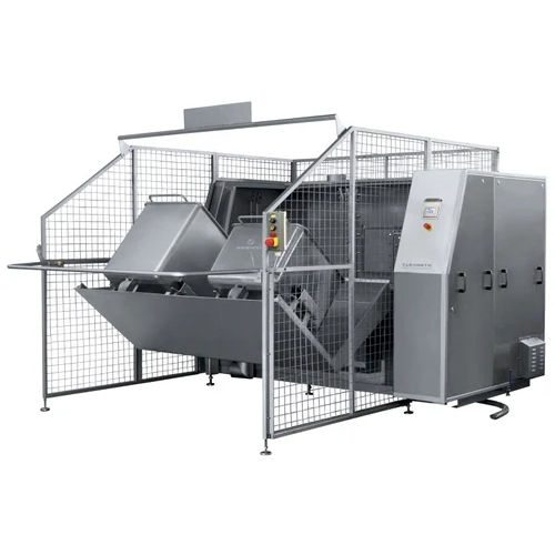 Semi-automatic Ss Bin Washer Machine