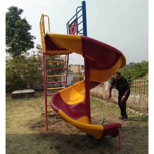 Playground Spiral Slide