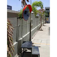 Red Road Safety Mirror