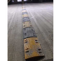 Yellow Industrial Rubber Speed Breaker