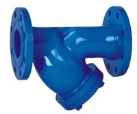 Ptfe Lined Y Strainer - Color: Blue