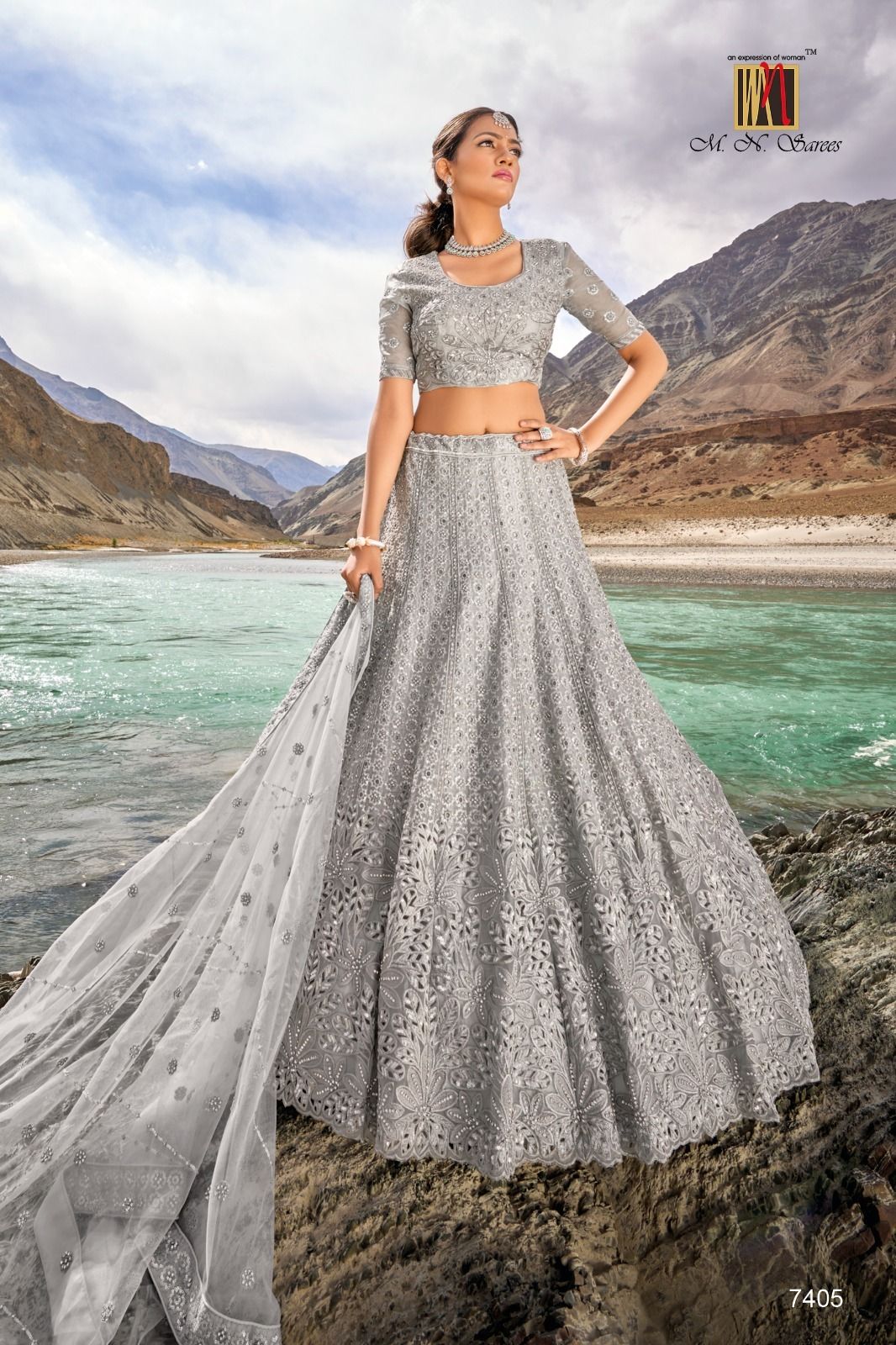 M.N GIRLISH LEHENGA