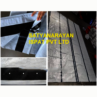 Hdpe Laminated Tarpaulin - 9x9 To 120x120 Ft | All Colors, Uv Resistant, Tear-resistant, Heavy-duty Versatility For Humanitarian And Commercial Use