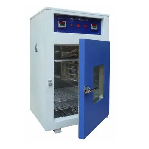 Bacteriological Incubator - Metal, Different Sizes Available, White Finish | Industrial and Laboratory Usage, Warranty Included