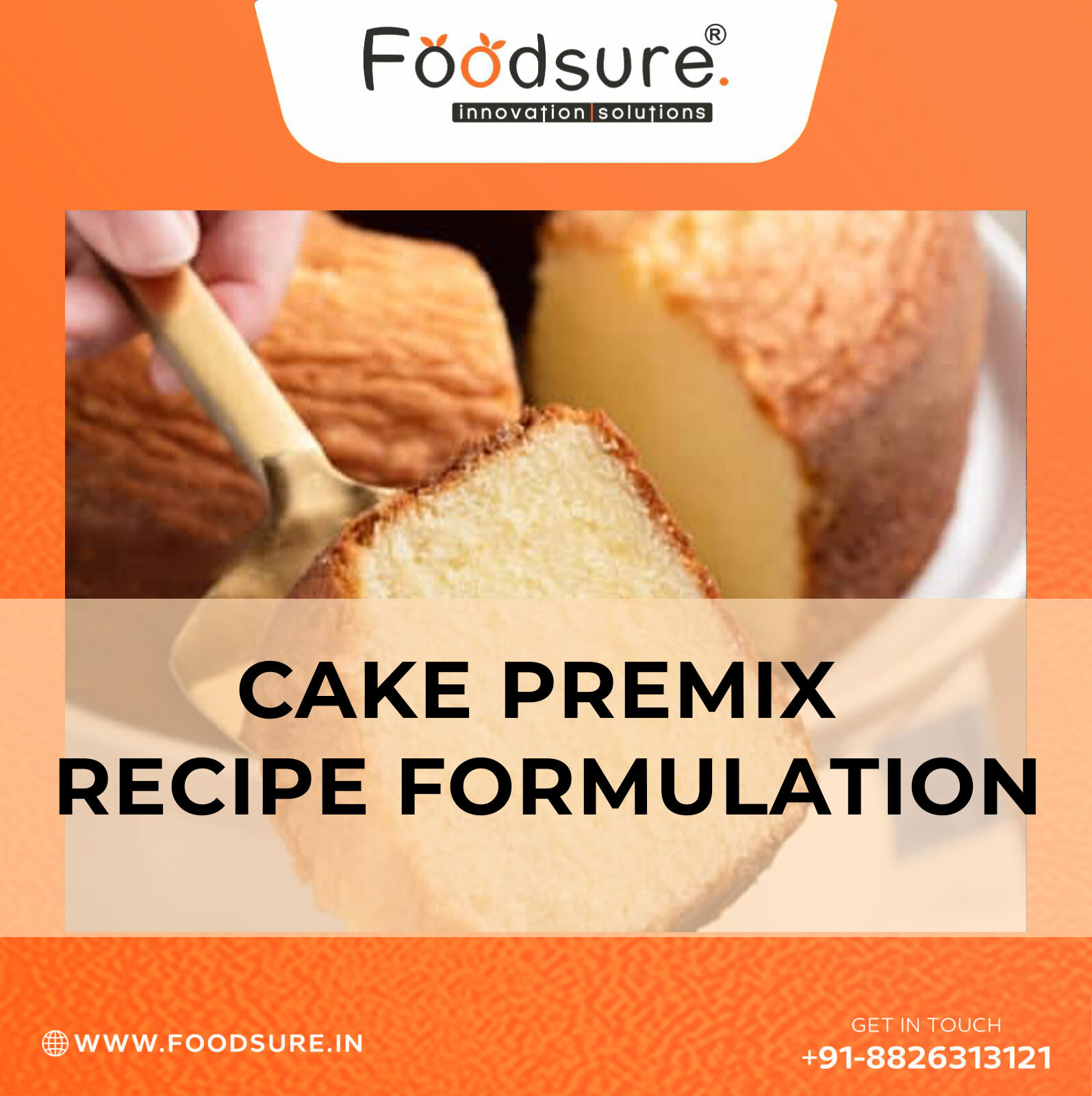 Cake Premix Recipe Formulation