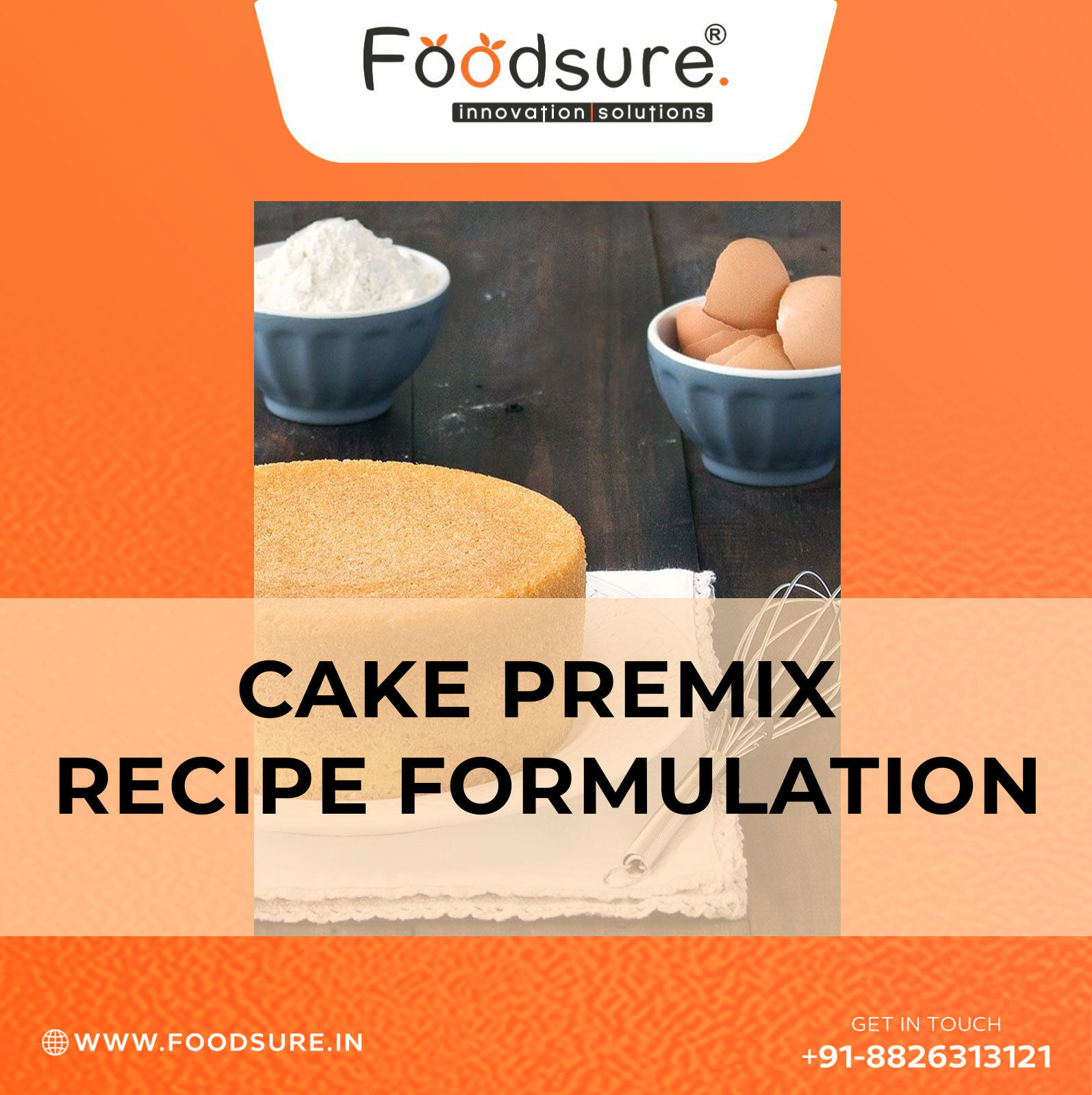 Cake Premix Recipe Formulation