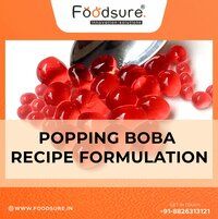 Popping Boba Recipe Formulation