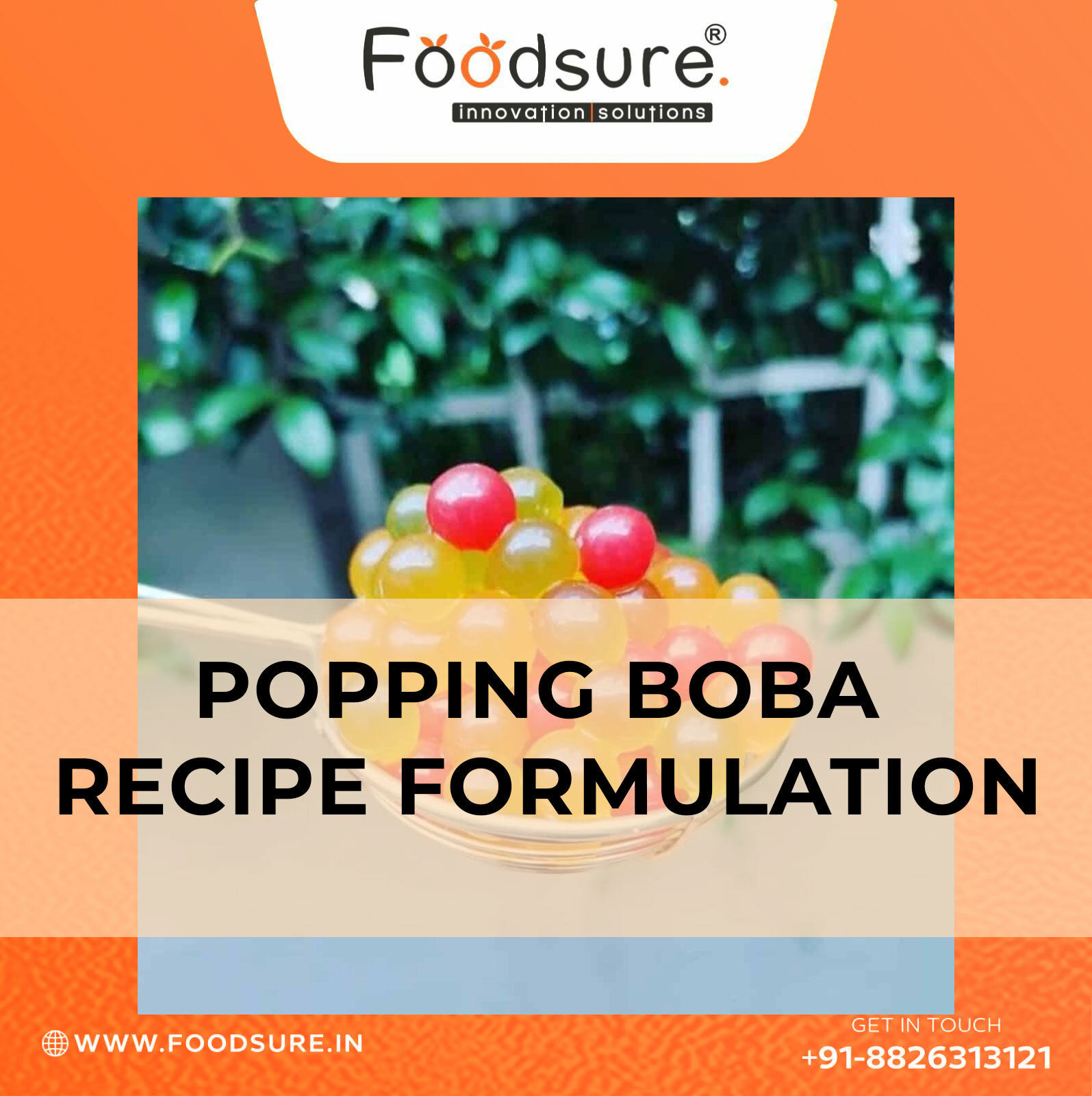 Popping Boba Recipe Formulation