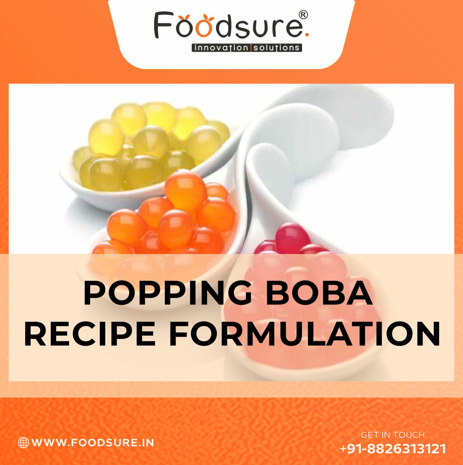 Popping Boba Recipe Formulation