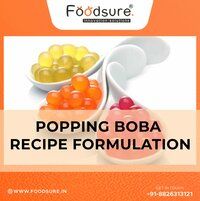 Popping Boba Recipe Formulation