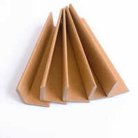 Corrugated Angle Corner - Corrugated Material, Various Sizes Available, Brown Color | Durable Plastic Edge Boards For Protective Wrapping