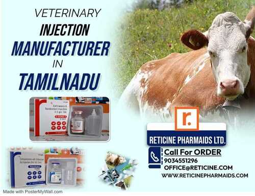 VETERINARY INJECTION MANUFACTURER IN TAMIL NADU