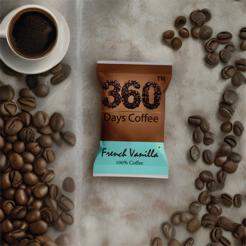 5 gms French Vanilla Flavor Coffee Pouch