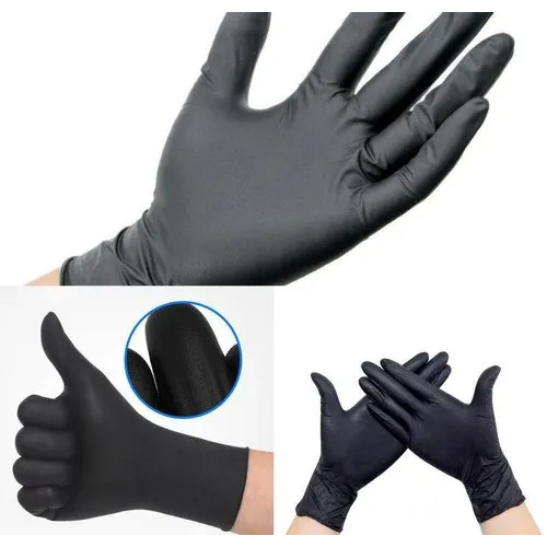 Phoenix Nitrile Examination Gloves (Black)