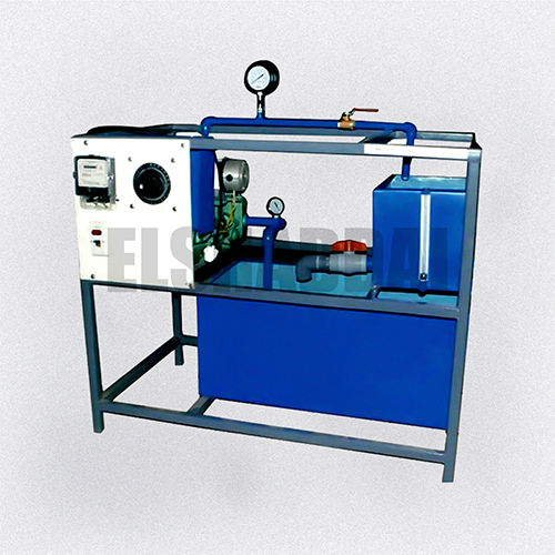 Blue Submersible Pump Test Rig