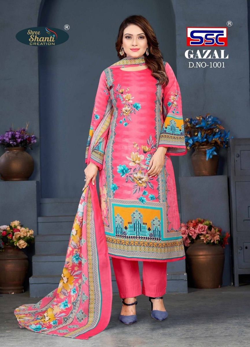 SSC Gazal Vol-1 Dress Material