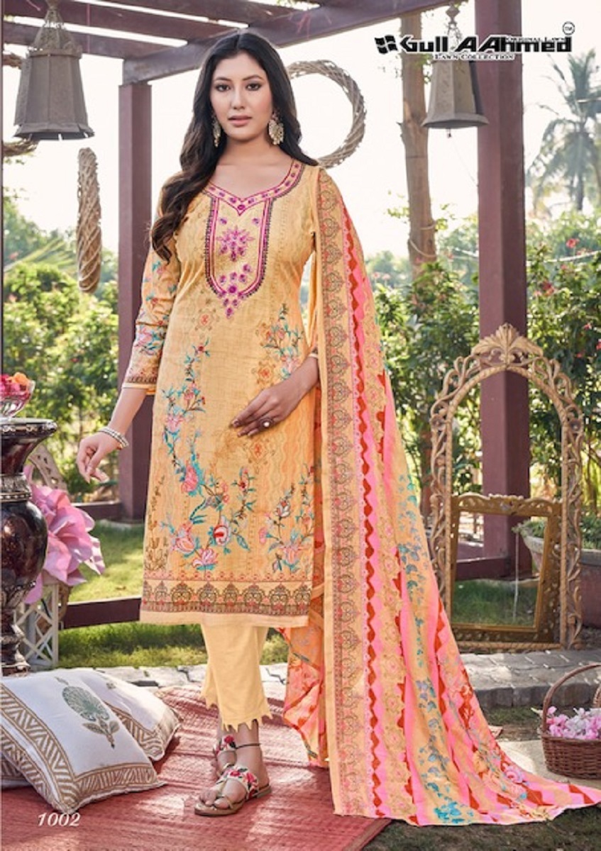 Gull Aahmed Dastoor Dress Material
