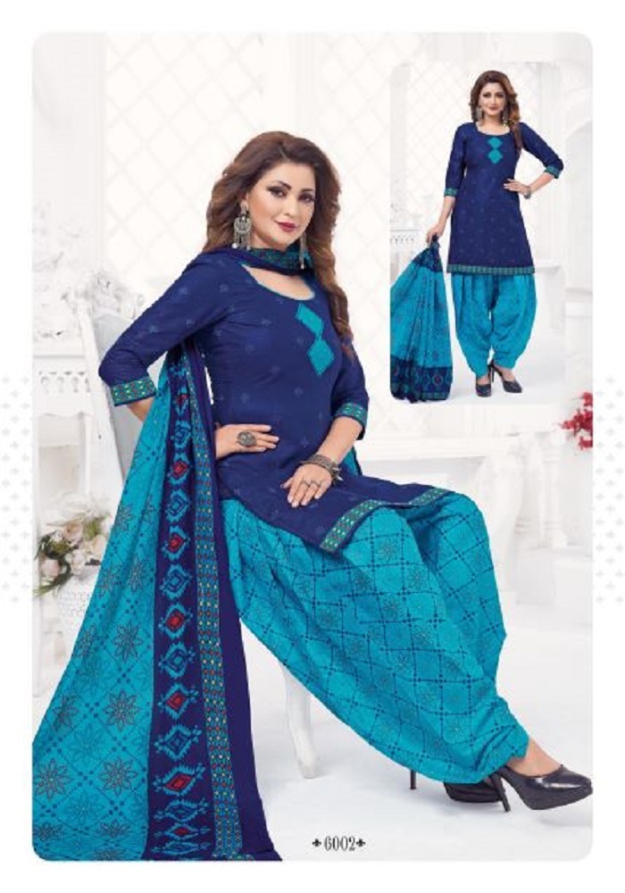 SC Punjabi Patiyala Vol-6  Dress Material