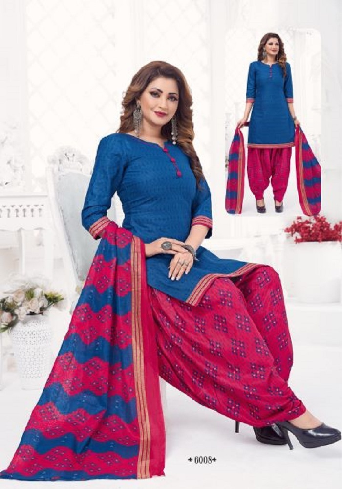 SC Punjabi Patiyala Vol-6  Dress Material