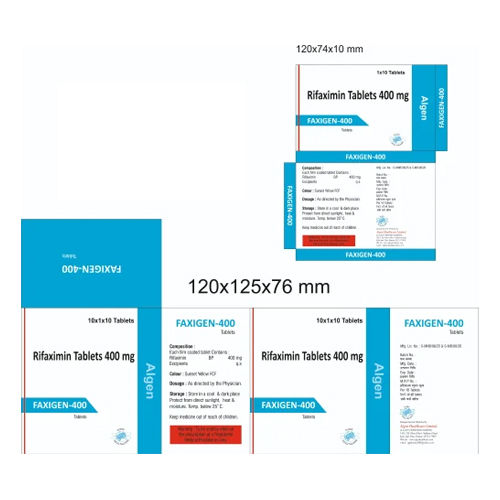 400Mg Rifaximin Tablets General Medicines