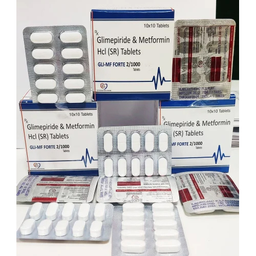 Glimepiride And Metformin HCI Tablets