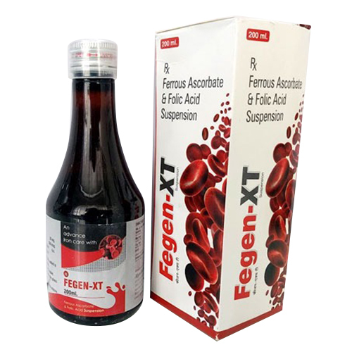 Ferrous Ascorbate And Folic Acid Suspension
