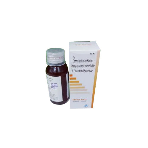 Cetrizine Hydrochloride Phenypherine And Paracetamol Suspension General Medicines