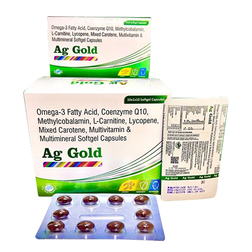 Omega 3 Fatty Acid And Multimineral Softgel Capsules