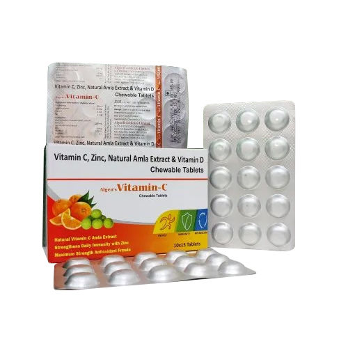 Vitamin C With Zinc Chew Able Tablets