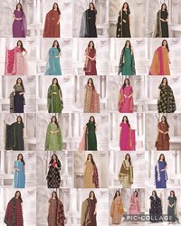 Pranjul Pratishtha Long Nighties With Dupatta