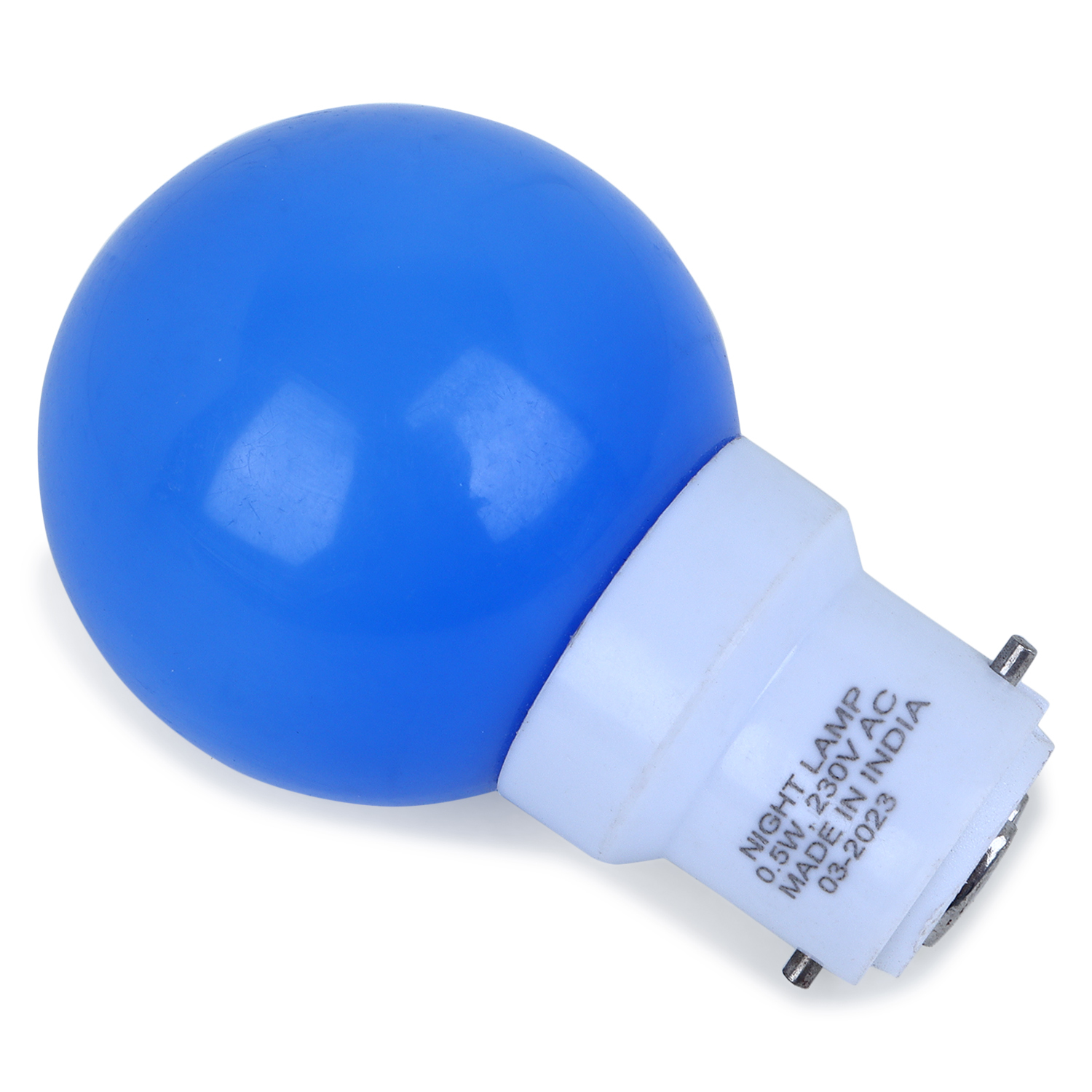 0.5W NIGHT LED BULB B-22 CW