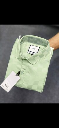 Imp Satin Shirts - M, L, Xl Size | Luxurious Plan Texture For Elegant Attire