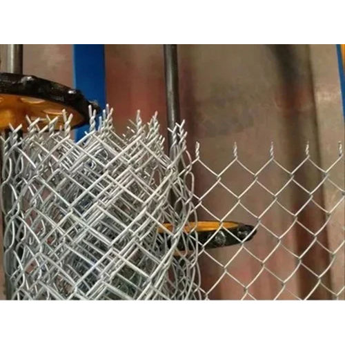 Gi Silver Chain Link Mesh Fencing Application: Agriculture Field